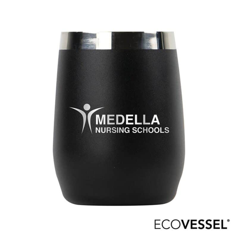 Custom EcoVessel Port 10 oz. Vacuum Insulated Wine Tumbler - 1