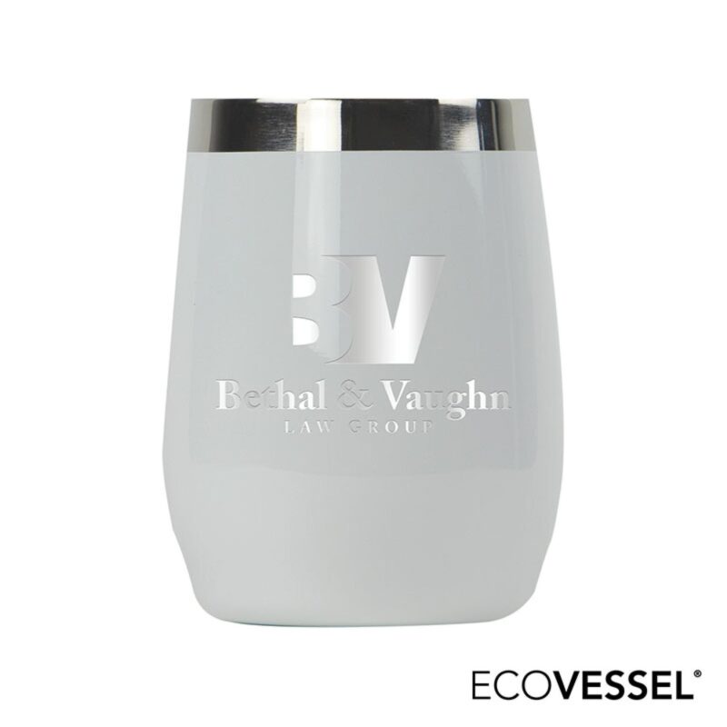 Custom EcoVessel Port 10 oz. Vacuum Insulated Wine Tumbler - 3