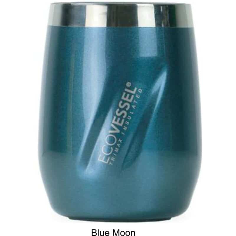 Custom Ecovessel® 10 oz Port Trimax Triple Insulated Wine Tumbler - 6
