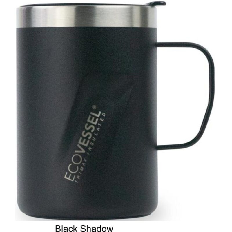 Custom Ecovessel® 12 oz Transit Insulated Coffee Mug / Camping Mug - 4