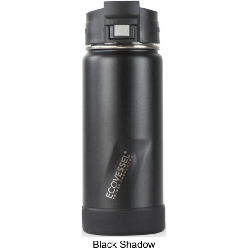 Custom Ecovessel® 16 oz Perk TriMax Triple Insulated Coffee / Tea Bottles - 2