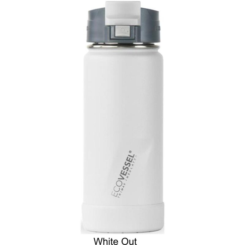 Custom Ecovessel® 16 oz Perk TriMax Triple Insulated Coffee / Tea Bottles - 8