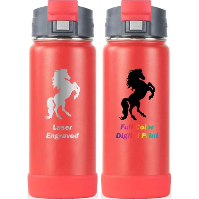 Custom Ecovessel® 16 oz Perk TriMax Triple Insulated Coffee / Tea Bottles