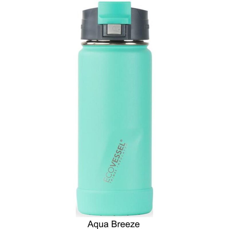 Custom Ecovessel® 16 oz Perk TriMax Triple Insulated Coffee / Tea Bottles - 9