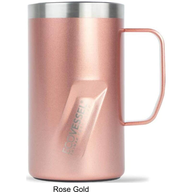 Custom Ecovessel® 16 oz Transit Insulated Coffee Mug / Camping Mug - 2