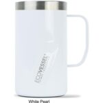 Custom Ecovessel® 16 oz Transit Insulated Coffee Mug / Camping Mug - 3
