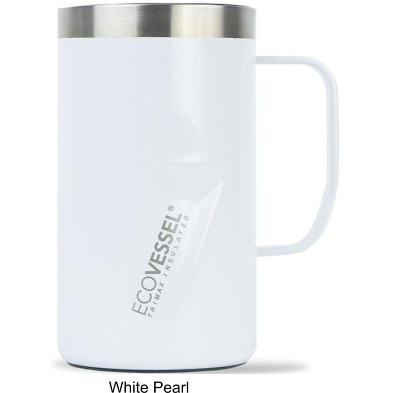 Custom Ecovessel® 16 oz Transit Insulated Coffee Mug / Camping Mug - 3