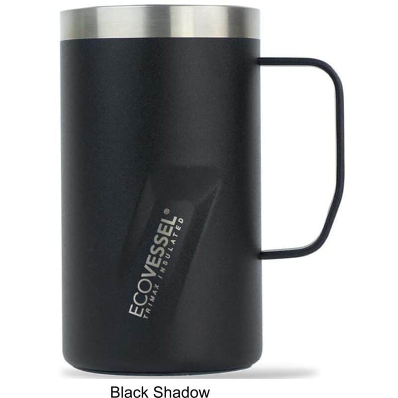 Custom Ecovessel® 16 oz Transit Insulated Coffee Mug / Camping Mug - 4