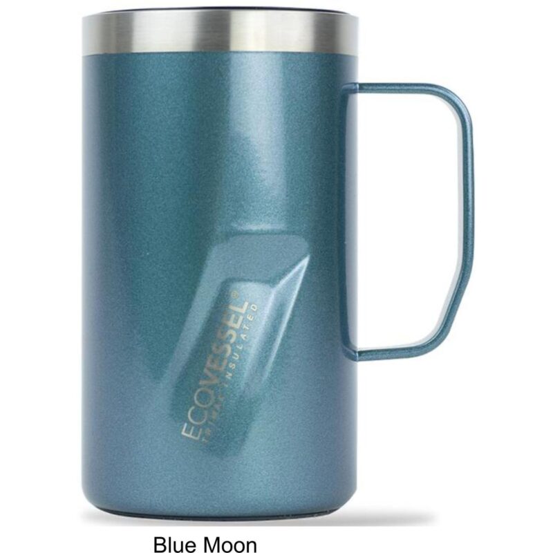 Custom Ecovessel® 16 oz Transit Insulated Coffee Mug / Camping Mug - 5