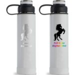 Custom Ecovessel® 24 oz Boulder Water and Wine Bottle