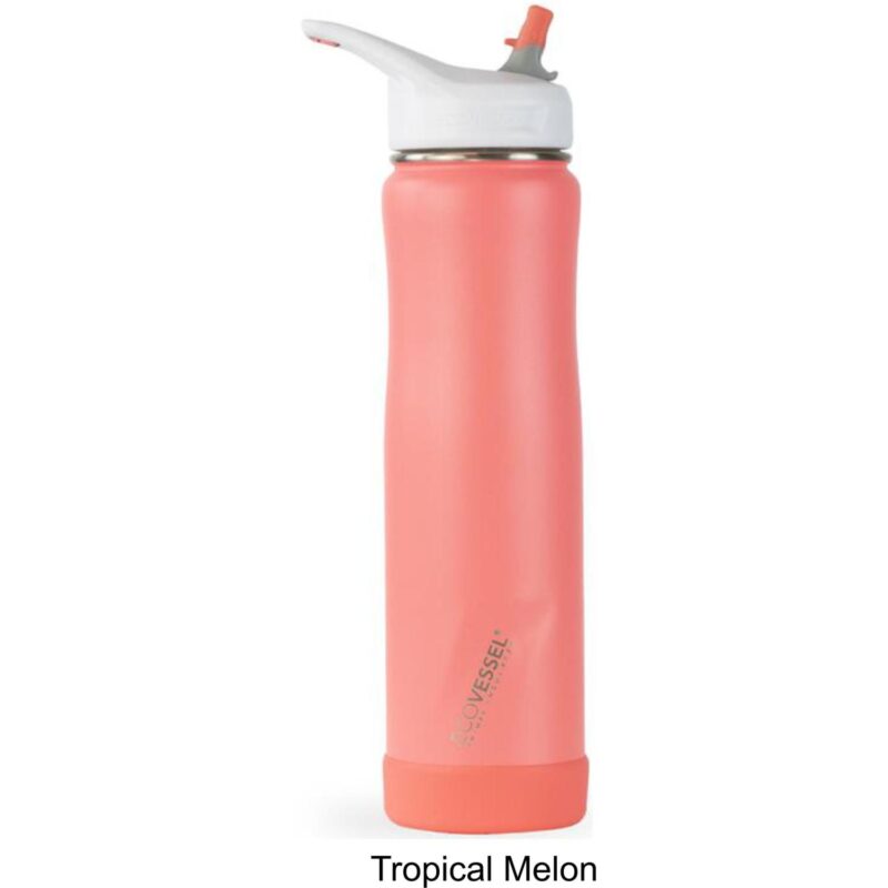 Custom Ecovessel® 24 oz Summit Insulated Straw Water Bottle - 4