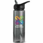 Custom Ecovessel® 24 oz Wave Plastic Water Bottle