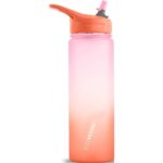 Custom Ecovessel® 24 oz Wave Plastic Water Bottle - 3