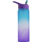 Custom Ecovessel® 24 oz Wave Plastic Water Bottle - 6