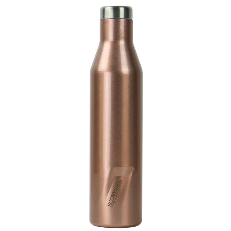 EcoVessel-Aspen-25-Oz-Insulated-Ss-Water-Bottle-Rose-Gold-ASPN25RG Custom EcoVessel Aspen 25 Oz Insulated Ss Water Bottle - Rose Gold