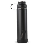 Custom EcoVessel Boulder 24 Oz. Trimax® Insulated Ss Water Bottle - Black Shadow