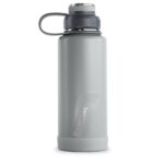 Custom EcoVessel Boulder 32 Oz Trimax® Insulated Ss Water Bottle - Slate Gray