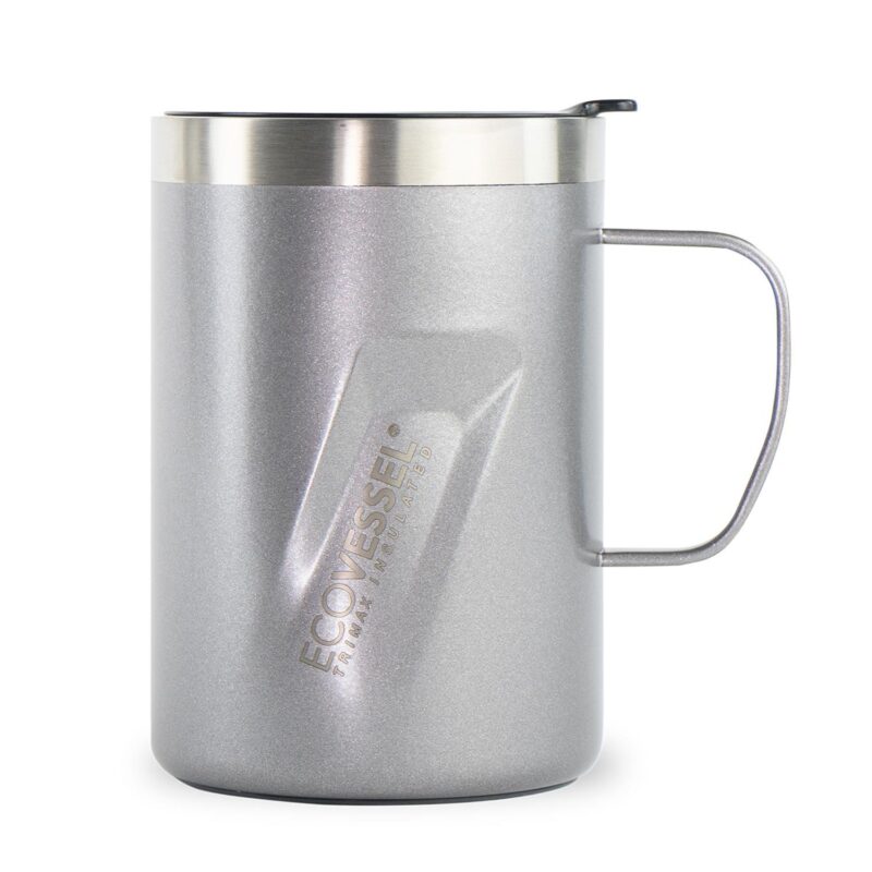 EcoVessel-Transit-12-Oz-Mug-Gray-Smoke-TRNS12GS Custom EcoVessel Transit 12 Oz. Mug - Gray Smoke