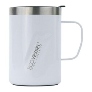 Custom EcoVessel Transit 12 Oz. Mug - White Pearl