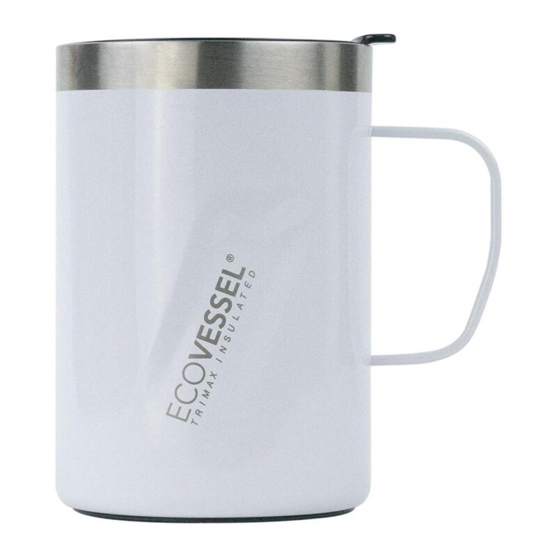 EcoVessel-Transit-12-Oz-Mug-White-Pearl-TRNS12WP Custom EcoVessel Transit 12 Oz. Mug - White Pearl