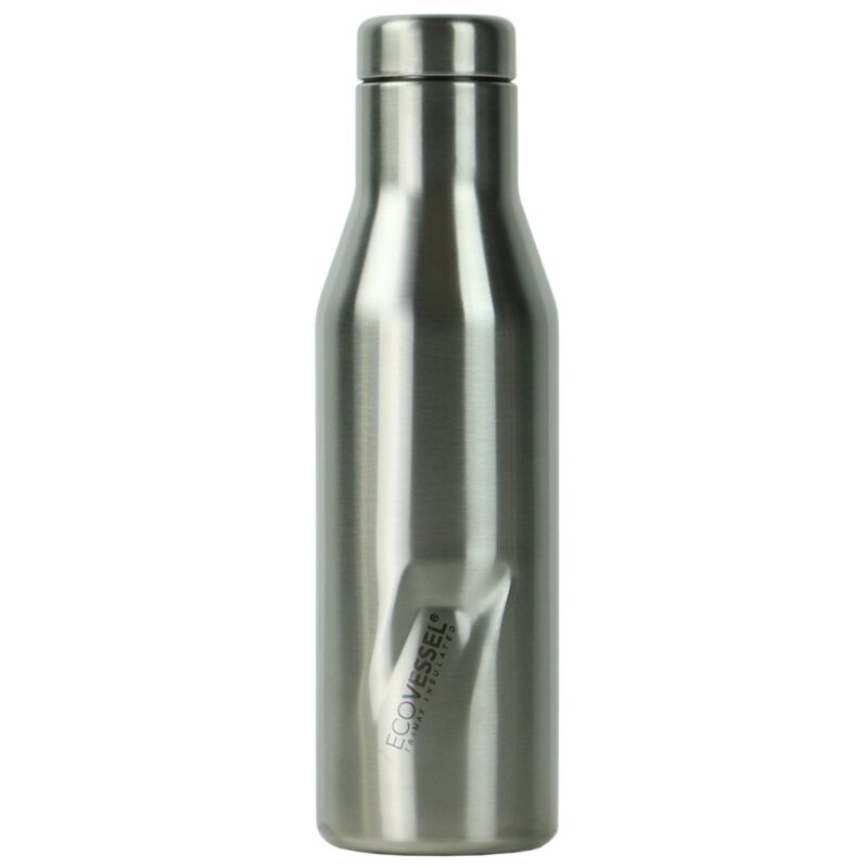 EcoVessel-Aspen-16-Oz-Insulated-Ss-Water-Bottle-Silver-ASPN16SE Custom EcoVessel Aspen 16 Oz Insulated Ss Water Bottle - Silver