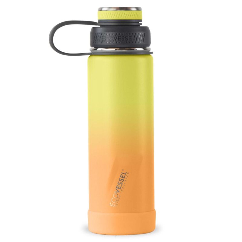 EcoVessel-Boulder-20-Oz-Trimax®-Ss-Water-Bottle-Summer-Sun-BLDR20OSS Custom EcoVessel Boulder 20 Oz Trimax® Ss Water Bottle - Summer Sun