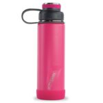 Custom EcoVessel Boulder 20 Oz Trimax® Ss Water Bottle - Wild Magenta