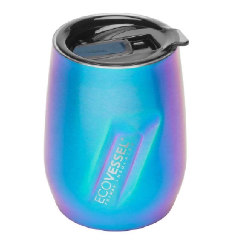 Custom EcoVessel 10 oz Wine Tumbler with Sliding Lid - 1