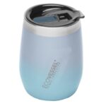 Custom EcoVessel 10 oz Wine Tumbler with Sliding Lid