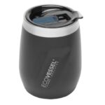 Custom EcoVessel 10 oz Wine Tumbler with Sliding Lid - 2