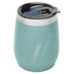 Custom EcoVessel 10 oz Wine Tumbler with Sliding Lid - 4