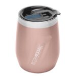 Custom EcoVessel 10 oz Wine Tumbler with Sliding Lid - 6