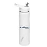 Custom EcoVessel 24 oz Bottle with Straw Top