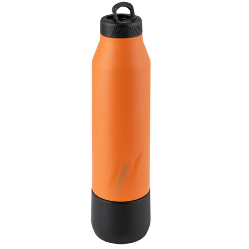 Custom EcoVessel 25 oz Bottle with Removable Cup - 1