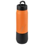 Custom EcoVessel 8 oz Bottle with Removable Shot Glass - 2